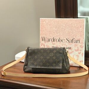 💯 Authentic Louis Vuitton Mini Looping converted to crossbody !!!